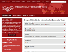 Tablet Screenshot of communist-union.org